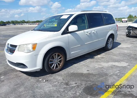 2014 Dodge Grand Caravan Sxt из США, поврежденный, VIN 2C4RDGCGXER322705